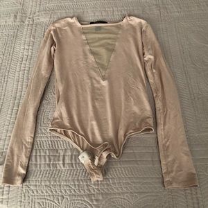 Blush + Mesh Bodysuit